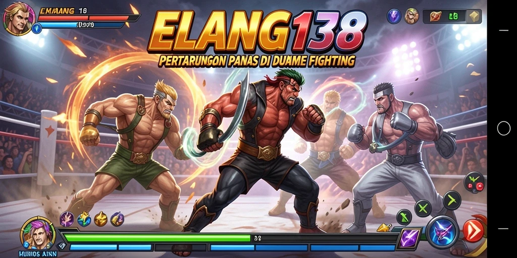Tampilan menarik dari gameplay ELANG138 dalam pertarungan sengit.